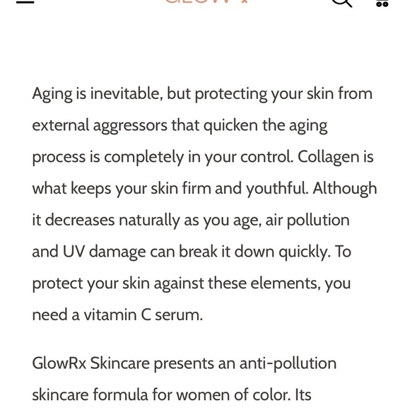 GLOW RX Citrus Stem Cell Vitamin C Serum NWT - Picture 3 of 5